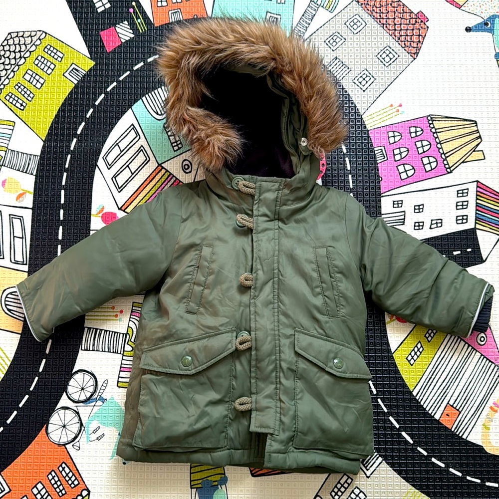 Super warm gap winter coat sz 18-24 months